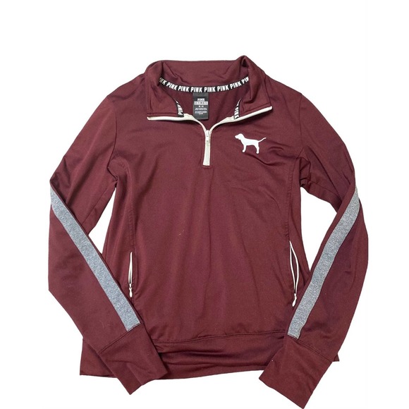 PINK Quarter Zip Jacket Size M - Picture 1 of 4